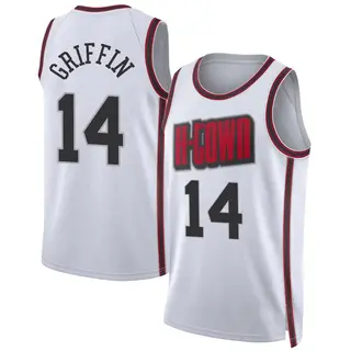 Houston Rockets Men's AJ Griffin White Swingman 2024/25 City Edition Jersey