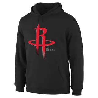 Houston Rockets Men's Black Noches Enebea Pullover Hoodie -