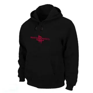 Houston Rockets Men's Black Pullover Hoodie -