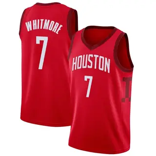 Houston Rockets Men's Cam Whitmore Red Swingman 2018/19 Jersey - Earned Edition