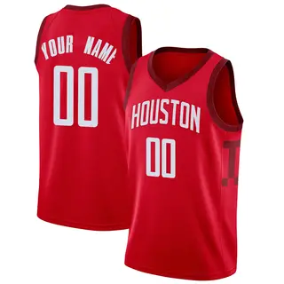 Houston Rockets Men's Custom Red Swingman 2018/19 Jersey - Earned Edition