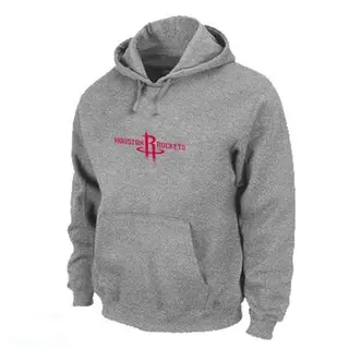 Houston Rockets Men's Grey Pullover Hoodie -