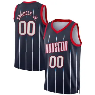 Houston Rockets Men's Jermaine Samuels Jr. Navy Swingman 2022/23 City Edition Jersey