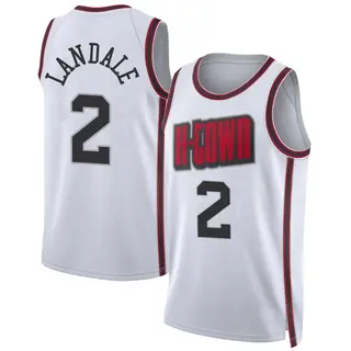 Houston Rockets Men's Jock Landale White Swingman 2024/25 City Edition Jersey