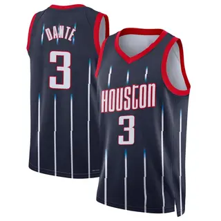 Houston Rockets Men's N'Faly Dante Navy Swingman 2021/22 City Edition Jersey