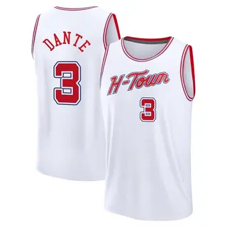 Houston Rockets Men's N'Faly Dante White Fast Break 2023/24 City Edition Jersey