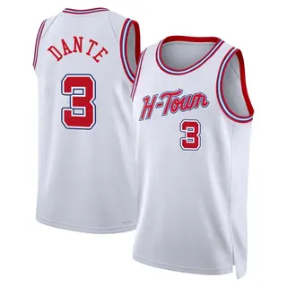 Houston Rockets Men's N'Faly Dante White Swingman 2023/24 City Edition Jersey