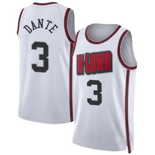 Houston Rockets Men's N'Faly Dante White Swingman 2024/25 City Edition Jersey