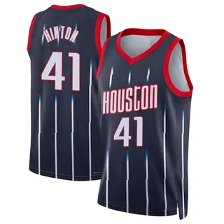 Houston Rockets Men's Nate Hinton Navy Swingman 2021/22 City Edition Jersey