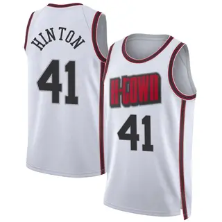 Houston Rockets Men's Nate Hinton White Swingman 2024/25 City Edition Jersey