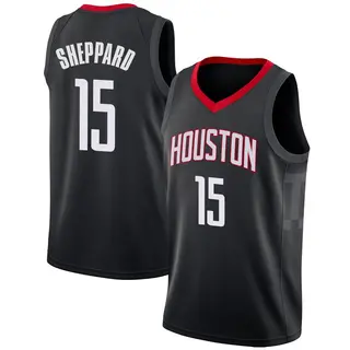 Houston Rockets Men's Reed Sheppard Black Swingman Jersey - Statement Edition