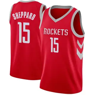 Houston Rockets Men's Reed Sheppard Red Swingman Jersey - Icon Edition