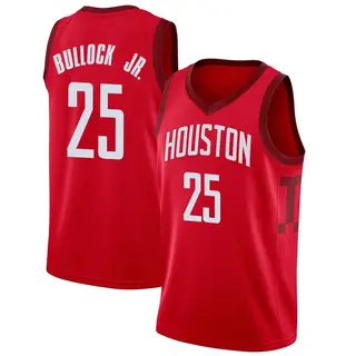 Houston Rockets Men's Reggie Bullock Jr. Red Swingman 2018/19 Jersey - Earned Edition