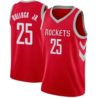 Houston Rockets Men's Reggie Bullock Jr. Red Swingman Jersey - Icon Edition