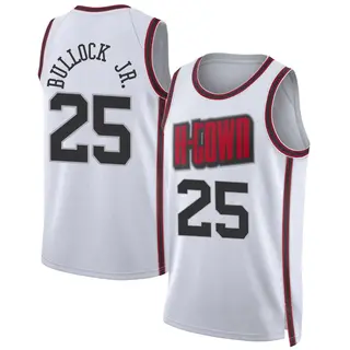 Houston Rockets Men's Reggie Bullock Jr. White Swingman 2024/25 City Edition Jersey