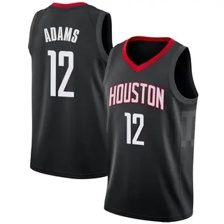 Houston Rockets Men's Steven Adams Black Swingman Jersey - Statement Edition