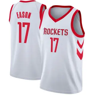 Houston Rockets Men's Tari Eason White Swingman Jersey - Association Edition