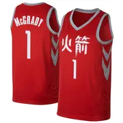 Houston Rockets Men's Tracy McGrady Red Swingman Jersey - City Edition