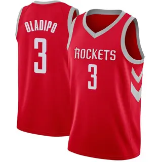 Houston Rockets Men's Victor Oladipo Red Swingman Jersey - Icon Edition