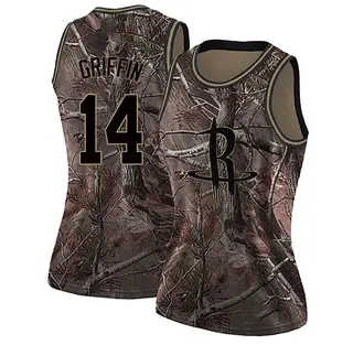 Houston Rockets Women's AJ Griffin Camo Swingman Realtree Collection Jersey