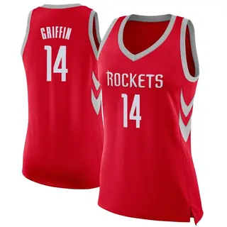 Houston Rockets Women's AJ Griffin Red Swingman Jersey - Icon Edition