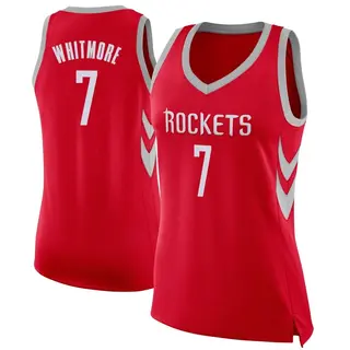 Houston Rockets Women's Cam Whitmore Red Swingman Jersey - Icon Edition