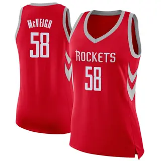 Houston Rockets Women's Jack McVeigh Red Swingman Jersey - Icon Edition