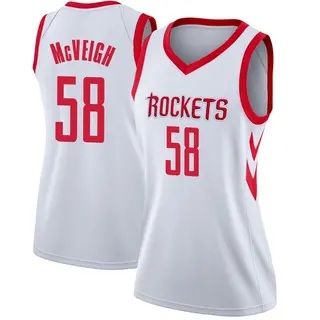 Houston Rockets Women's Jack McVeigh White Swingman Jersey - Association Edition