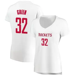 Houston Rockets Women's Jeff Green White Fast Break Jersey - Association Edition