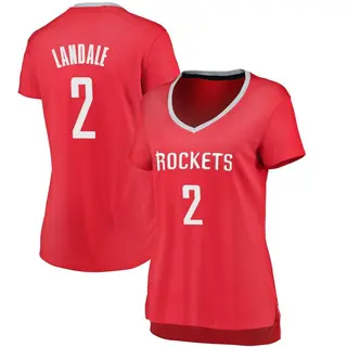 Houston Rockets Women's Jock Landale Red Fast Break Jersey - Icon Edition