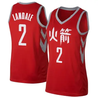 Houston Rockets Women's Jock Landale Red Swingman Jersey - City Edition