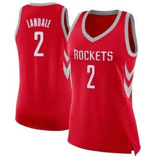 Houston Rockets Women's Jock Landale Red Swingman Jersey - Icon Edition