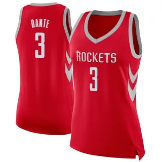 Houston Rockets Women's N'Faly Dante Red Swingman Jersey - Icon Edition