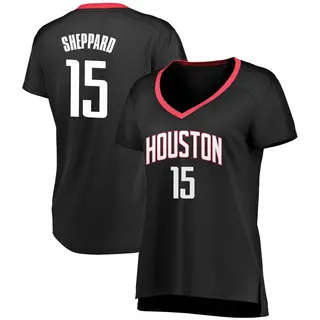 Houston Rockets Women's Reed Sheppard Black Fast Break Jersey - Statement Edition