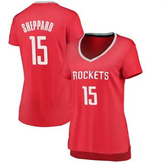 Houston Rockets Women's Reed Sheppard Red Fast Break Jersey - Icon Edition