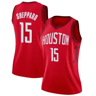 Houston Rockets Women's Reed Sheppard Red Swingman 2018/19 Jersey - Earned Edition