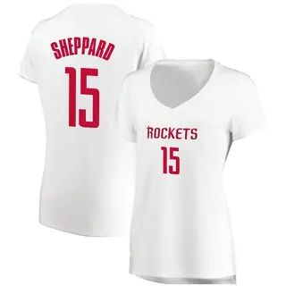 Houston Rockets Women's Reed Sheppard White Fast Break Jersey - Association Edition