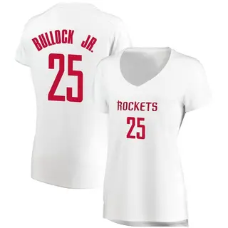 Houston Rockets Women's Reggie Bullock Jr. White Fast Break Jersey - Association Edition