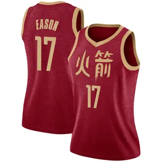 Houston Rockets Women's Tari Eason Red Swingman 2018/19 Jersey - City Edition