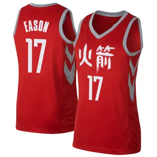 Houston Rockets Women's Tari Eason Red Swingman Jersey - City Edition