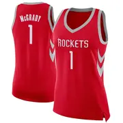 Houston Rockets Women's Tracy McGrady Red Swingman Jersey - Icon Edition