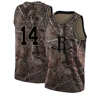 Houston Rockets Youth AJ Griffin Camo Swingman Realtree Collection Jersey