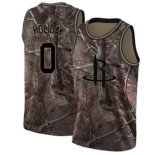 Houston Rockets Youth Aaron Holiday Camo Swingman Realtree Collection Jersey