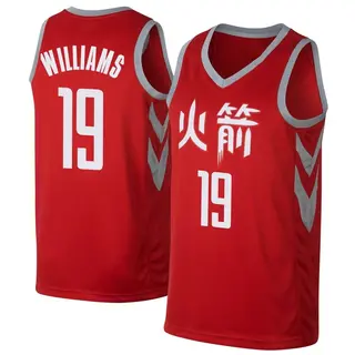 Houston Rockets Youth Nate Williams Red Swingman Jersey - City Edition