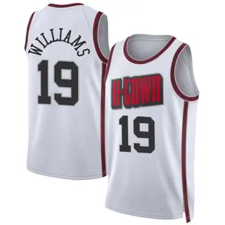 Houston Rockets Youth Nate Williams White Swingman 2024/25 City Edition Jersey