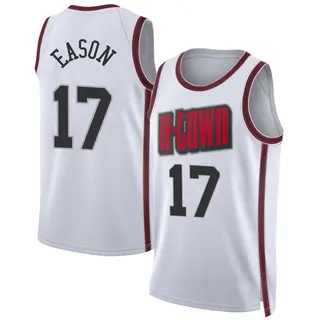 Houston Rockets Youth Tari Eason White Swingman 2024/25 City Edition Jersey