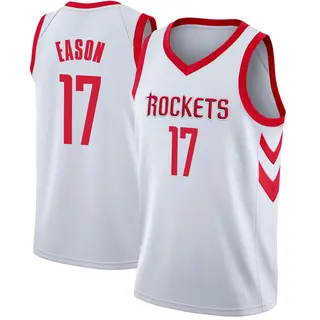 Houston Rockets Youth Tari Eason White Swingman Jersey - Association Edition