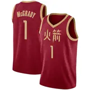 Houston Rockets Youth Tracy McGrady Red Swingman 2018/19 Jersey - City Edition